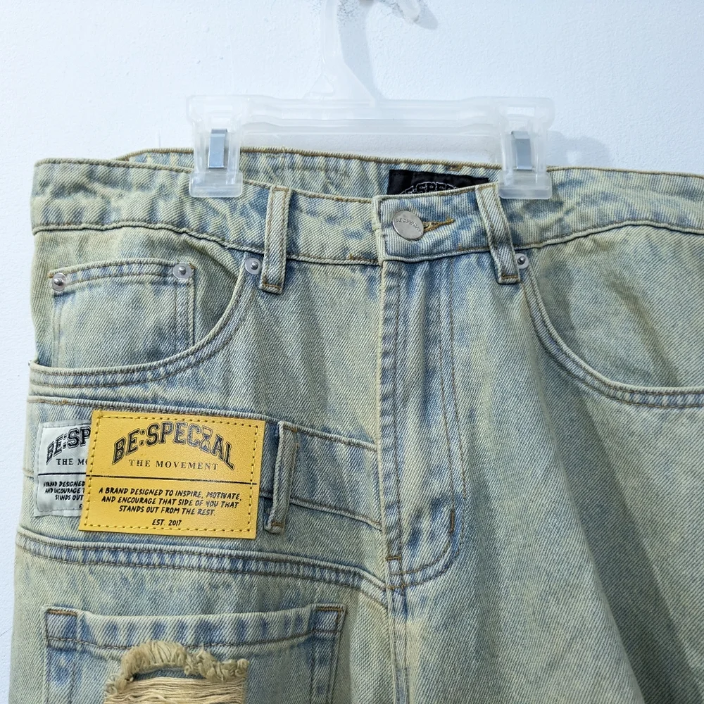 BeSpecial RECONSTRUCT Denim Jeans Mens 32